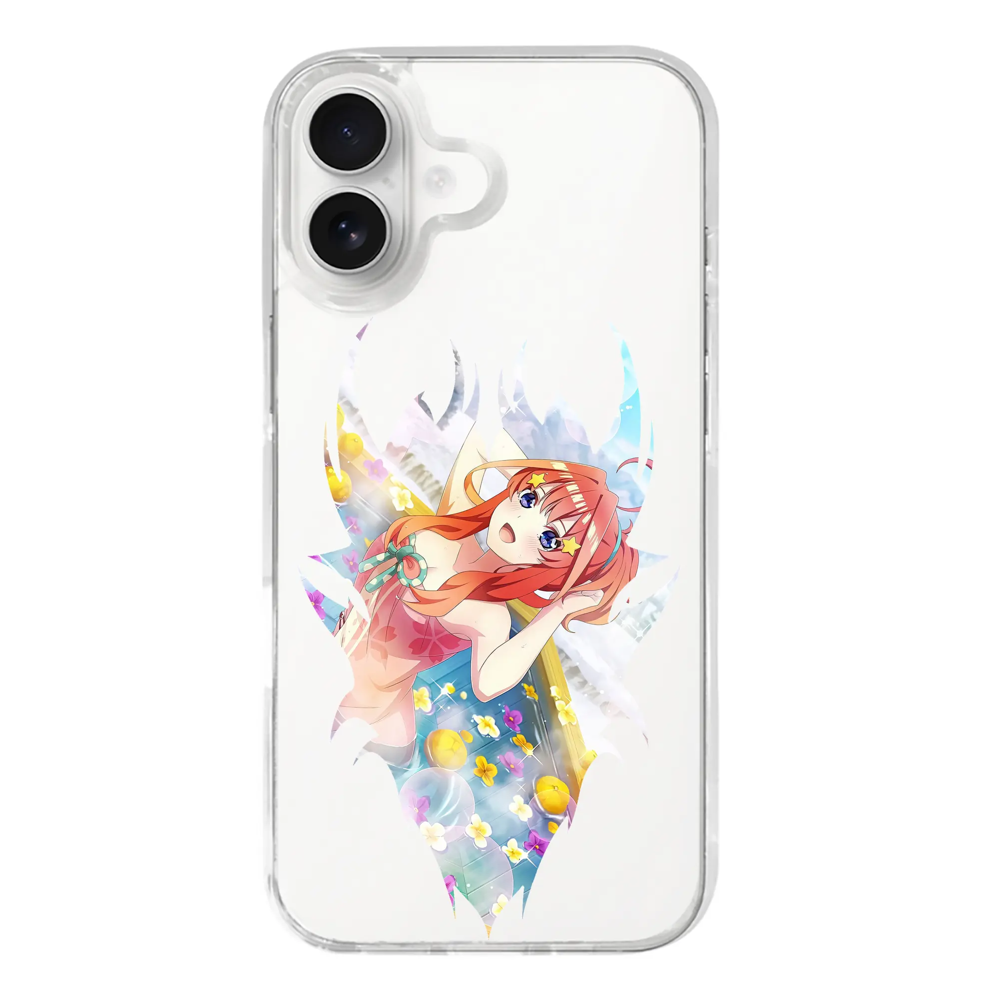 五等分の花嫁 グッズ 中野 五月 - iPhone 17シリーズ 透明スマホケース – 薄型・耐衝撃・精密フィット保護カバー